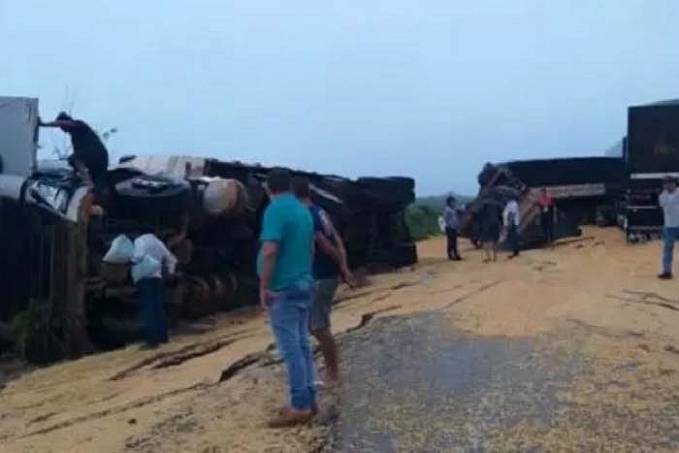 URGENTE - Três pessoas ficam feridas na BR-364 - News Rondônia