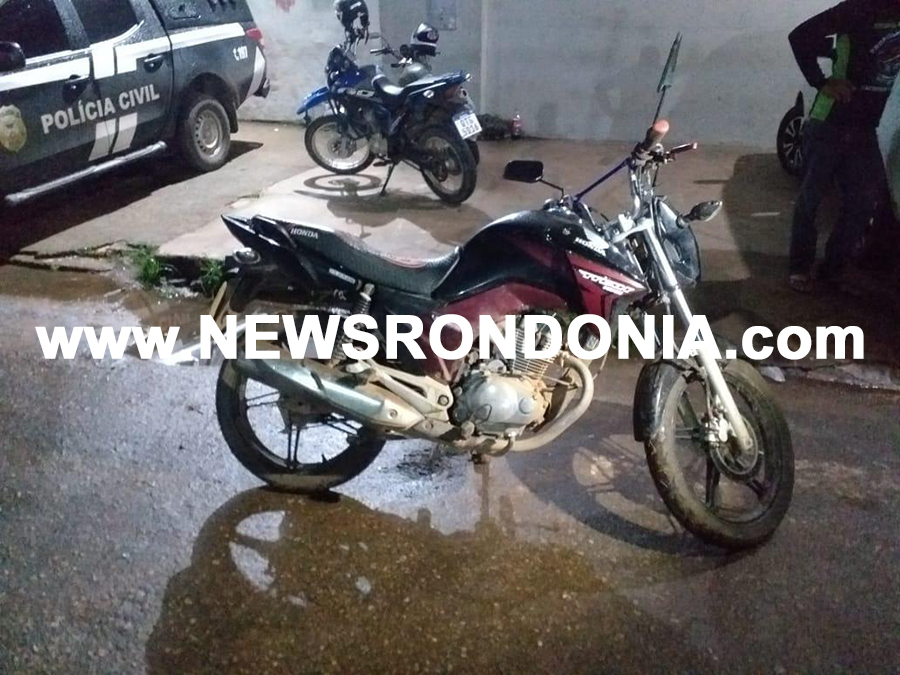 RASTREADA: Casal é preso com moto que havia acabado de ser furtada na zona sul de Porto Velho - News Rondônia