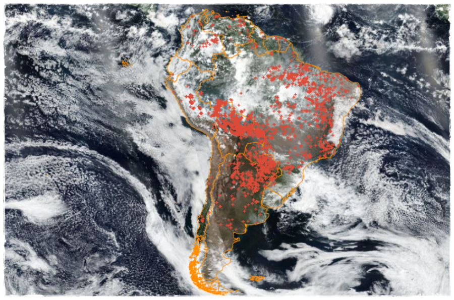 Rondônia tem mais de 2.371 focos de incêndios em setembro; Porto Velho está entre os lideres da turma da destruição no país - News Rondônia