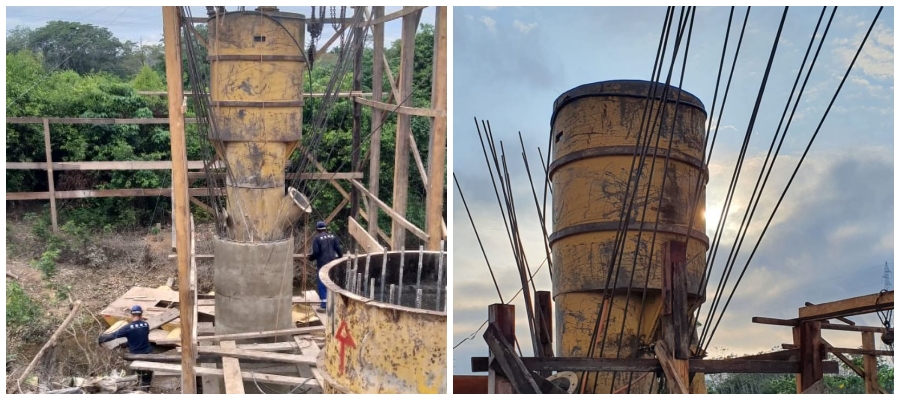 Ponte sobre o Rio Arara: DNIT mostra o avanço dos trabalhos no canteiro de obras - News Rondônia