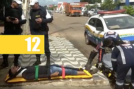 CIRCUITO DE SEGURANÇA REGISTRA ACIDENTE DE TRÂNSITO - VEJA VÍDEO - News Rondônia