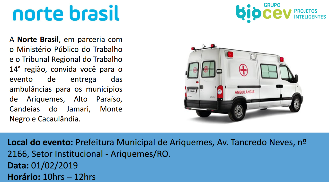 ARIQUEMES RECEBE AMBULÂNCIA NESTA SEXTA-FEIRA: SEMSAU ADAPTARÁ UNIDADE MÓVEL PARA TRANSLADO DE PACIENTES EM ALTO RISCO - News Rondônia