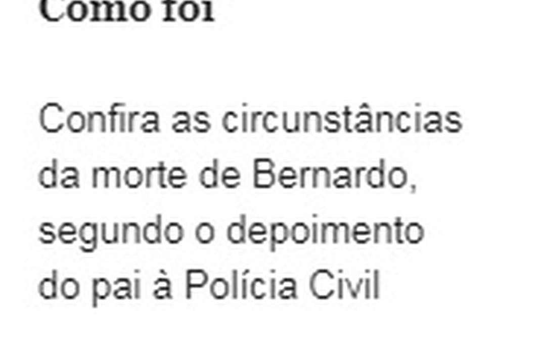 CASO BERNARDO: CORPO CHEGA NA MADRUGADA DESTA TERÇA (10) - News Rondônia