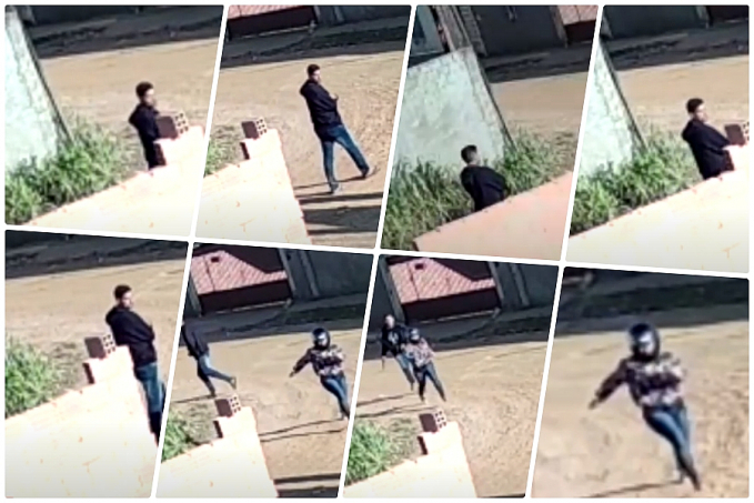 Bandido a pé rende uma motociclista, vítima corre e grita por socorro; Polícia busca pelo assaltante - News Rondônia