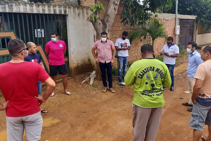 Pedidos do vereador Aleks Palitot são atendidos no bairro Castanheira - News Rondônia
