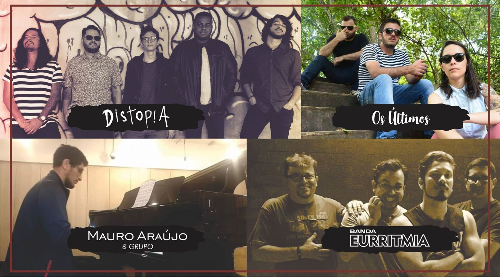 BANDAS DISTOPIA, OS ÚLTIMOS, EURRITMIA E MAURO ARAÚJO NO ANIVERSÁRIO DE PORTO VELHO - News Rondônia