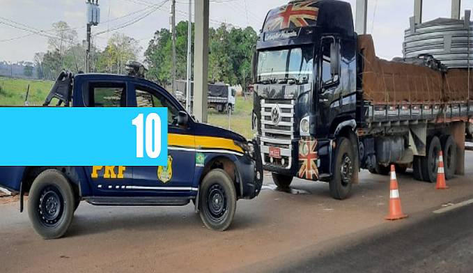 Mais clones: PRF identifica dois semirreboques e um caminhão adulterados - News Rondônia