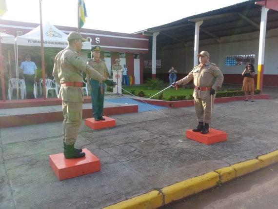EM VILHENA, HOMENAGENS MARCAM TROCA DE COMANDO NO CORPO DE BOMBEIROS - News Rondônia