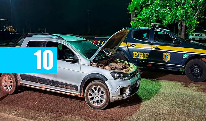 Em Porto Velho/RO, PRF e PM recuperam automóvel, roubado em Contagem/MG, durante fiscalização na BR-364 - News Rondônia
