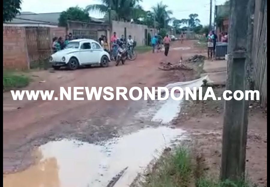 BRUTALIDADE: Homem é morto com várias facadas e degolado no meio da rua em Candeias do Jamari - News Rondônia