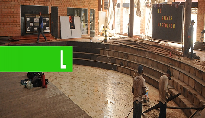 REFORMA - OBRAS DO MERCADO CULTURAL SEGUEM A TODO VAPOR - News Rondônia