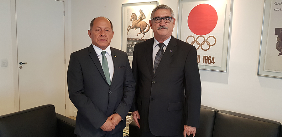 CORONEL CHRISÓSTOMO SOLICITA RECURSOS PARA GINÁSIO DE GUAJARÁ-MIRIM - News Rondônia