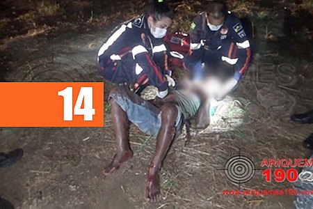 ARIQUEMES: DURANTE BEBEDEIRA, HOMEM É ESFAQUEADO E AGREDIDO A PAULADAS NO BAIRRO ENTRE RIOS - News Rondônia