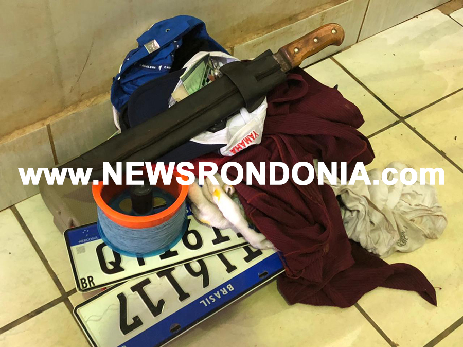 SAIDINHA DE BANCO: Após intensa perseguição polícia prende foragido da justiça com pistola na zona sul - News Rondônia