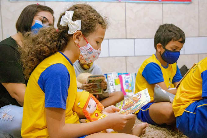 Alunos da rede municipal de ensino são incentivados à leitura após retorno das aulas presenciais - News Rondônia