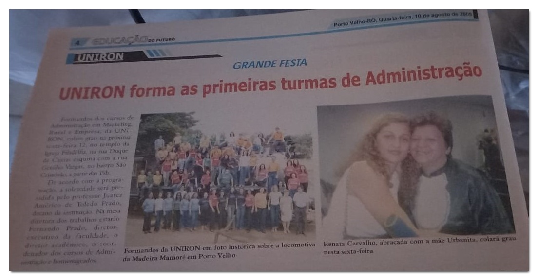 Egressa do curso de Administração da UNIRON atua como empresária na área da Educação - News Rondônia