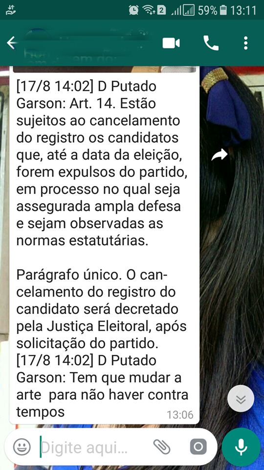 URGENTE - LINDOMAR GARÇOM É REJEITADO PELOS CANDIDATOS DE SEU PARTIDO E AMEAÇA CANCELAR O REGISTRO DE TODOS - News Rondônia