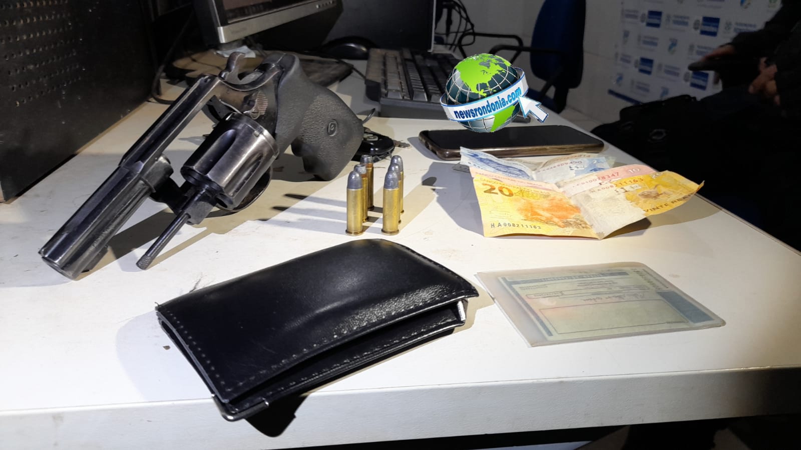 Empresário é preso com revólver durante abordagem na zona leste - News Rondônia