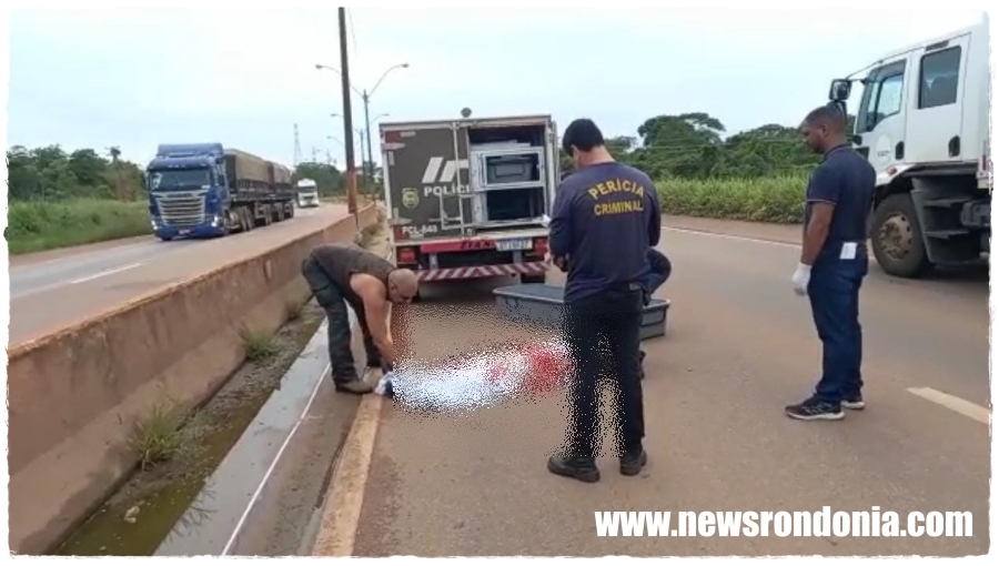 Após perder controle de moto, jovem morre em acidente na BR-364 - News Rondônia