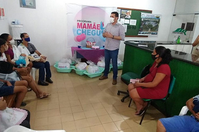 ASSISTÊNCIA SOCIAL - Mais de 100 gestantes da área rural de Ji-Paraná foram contempladas com kit do 'Mamãe Cheguei' - News Rondônia