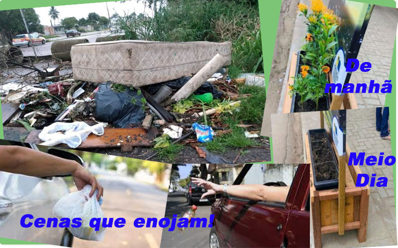 SOCORRO! JÁ NÃO SÃO MINORIA INSIGNIFICANTE OS QUE EMPORCALHAM A CIDADE E IGNORAM A CONVIVÊNCIA EM SOCIEDADE - News Rondônia