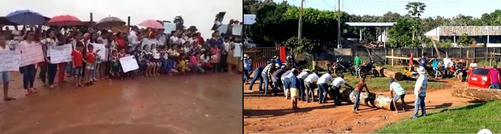 CRIANÇAS PARA ENFRENTAR A POLÍCIA: NA PONTA DO ABUNÃ, A TÁTICA APRENDIDA COM A LIGA DOS CAMPONESES POBRES - News Rondônia