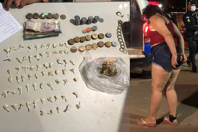 TORNOZELEIRA DO WIFI - PM prende jovem com droga em bar - News Rondônia