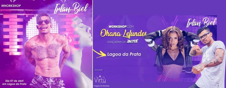 DANÇARINO E INFLUENCER DIGITAL IRLAN BIEL PARTICIPA DE EVENTO DE WORKSHOP DE DANÇA EM LAGOA DA PRATA - News Rondônia