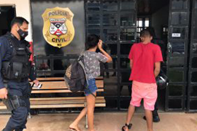 Casal é preso com moto e objetos furtados em Cacoal - News Rondônia