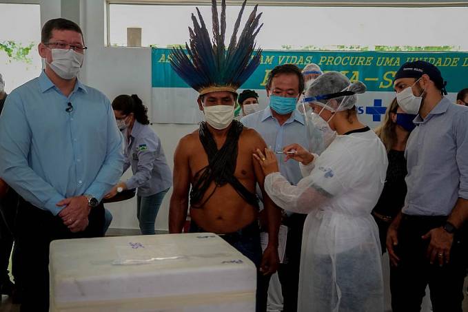 Entrega do primeiro lote de vacinas contra a Covid-19 em Vilhena vai imunizar municípios do Cone Sul do Estado - News Rondônia