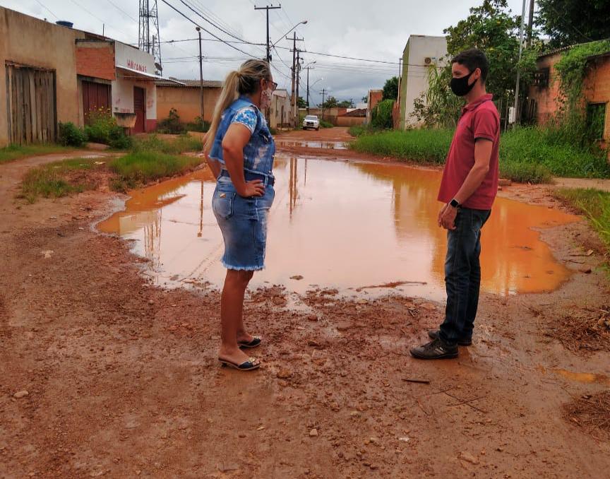 Márcia Socorristas Animais cobra melhoria para bairro Lagoa - News Rondônia