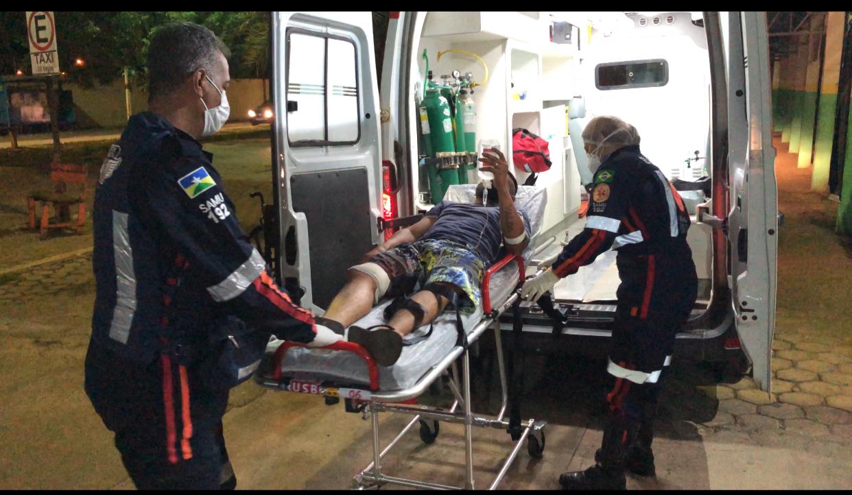 Jovem sofre tentativa de homicídio por ocupantes de carro na zona leste e é socorrido - News Rondônia