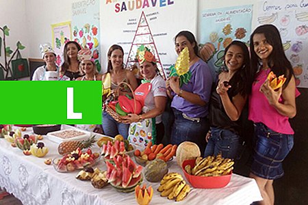 AÇÕES MARCAM SEMANA DA ALIMENTAÇÃO SAUDÁVEL NAS ESCOLAS DE EDUCAÇÃO INFANTIL DE JARU - News Rondônia