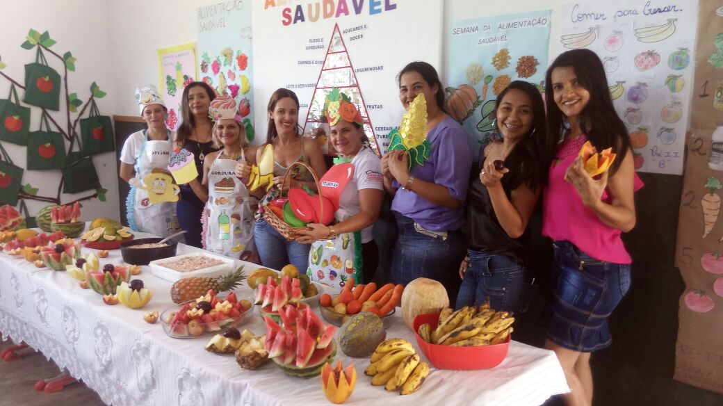 AÇÕES MARCAM SEMANA DA ALIMENTAÇÃO SAUDÁVEL NAS ESCOLAS DE EDUCAÇÃO INFANTIL DE JARU - News Rondônia