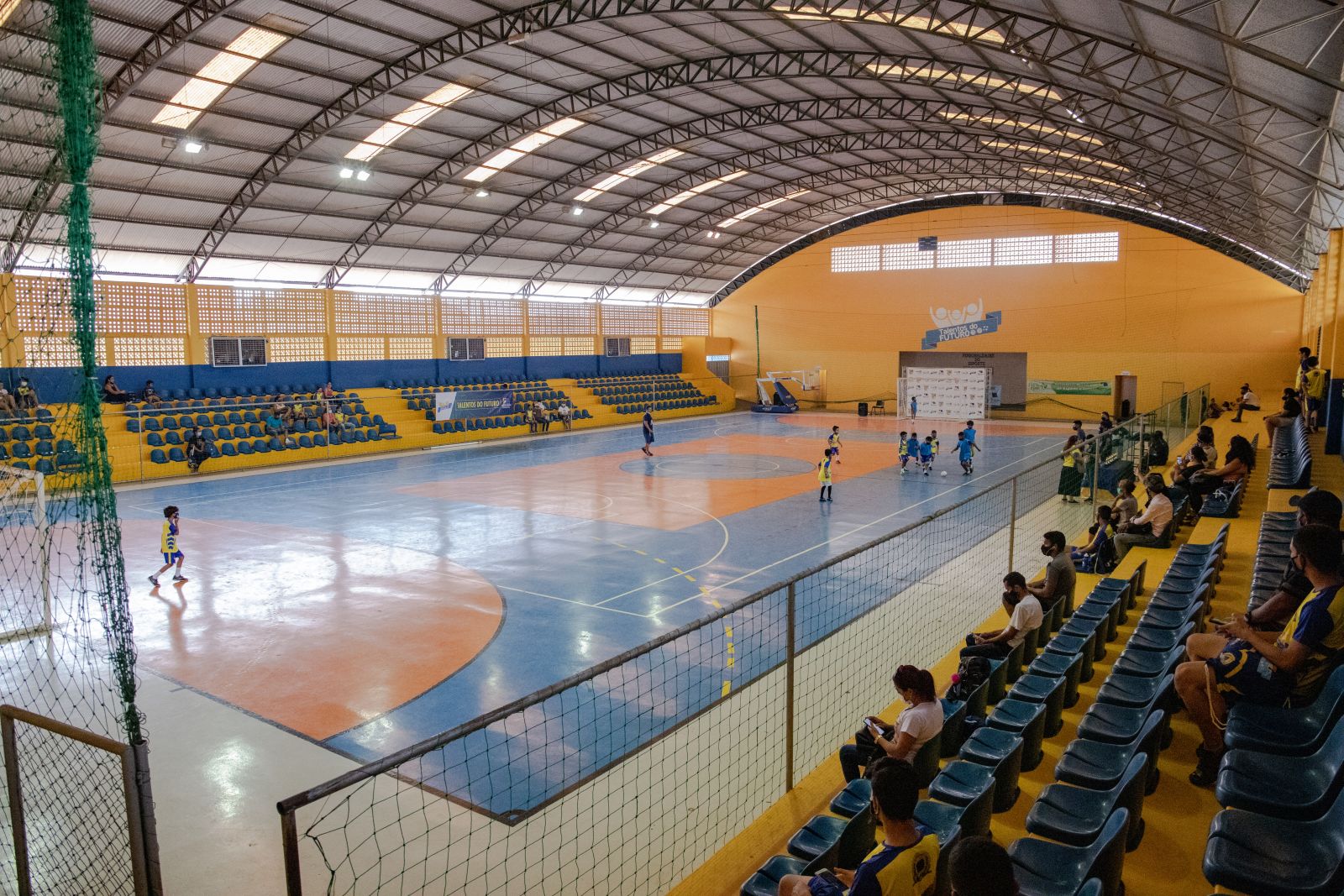 Jogos Infantis Municipais retornam com quadra poliesportiva revitalizada - News Rondônia