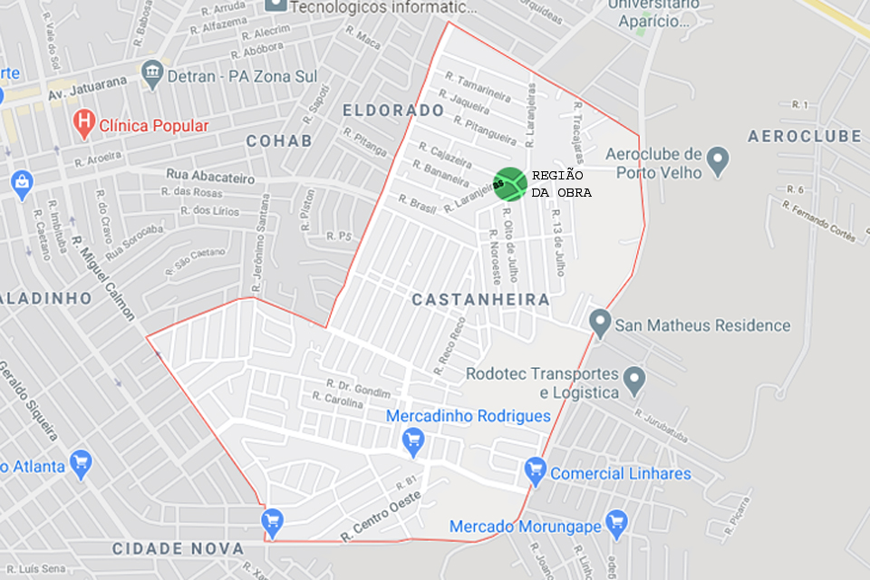 Intervenção do vereador Edwilson Negreiros abriu frente de trabalho da Prefeitura de Porto Velho no Bairro Castanheira - News Rondônia