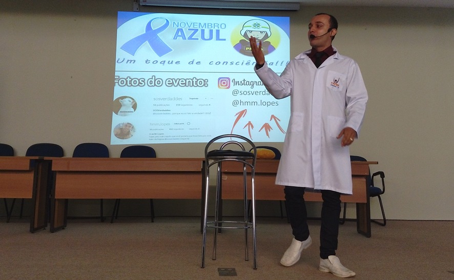 FORMAÇÃO SANITÁRIA DO 7° BPM REALIZA DE FORMA DINÂMICA PALESTRA 'UM TOQUE DE CONSCIÊNCIA' - News Rondônia