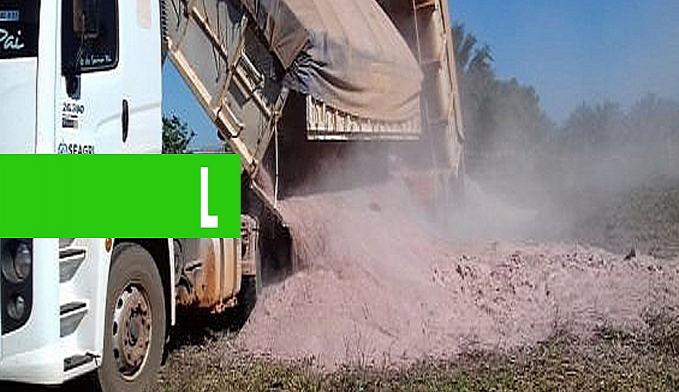 CALCÁRIO É ENTREGUE PARA FORTALECER A AGRICULTURA FAMILIAR EM RONDÔNIA - News Rondônia