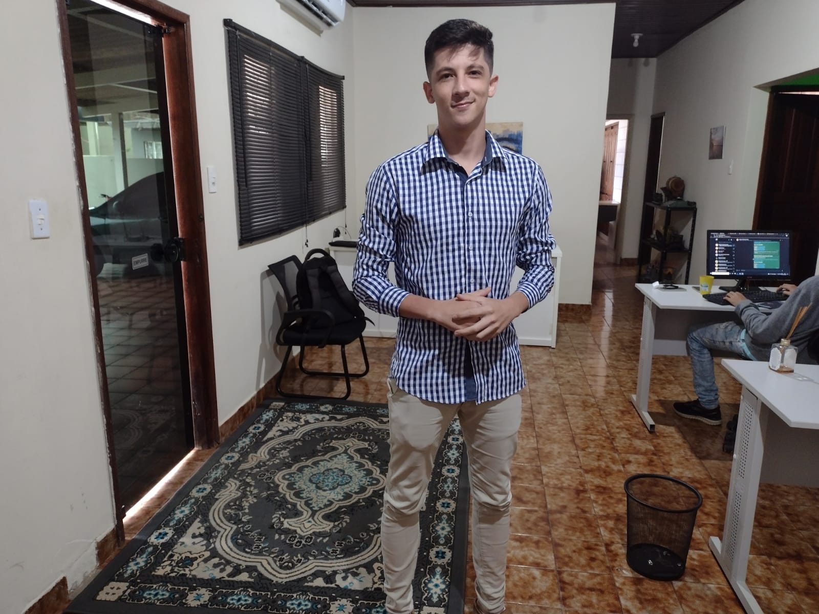 Vereador de Vilhena, Dhonatan Pagani, faz visita ao News Rondônia - News Rondônia