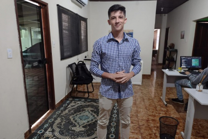 Vereador de Vilhena, Dhonatan Pagani, faz visita ao News Rondônia - News Rondônia