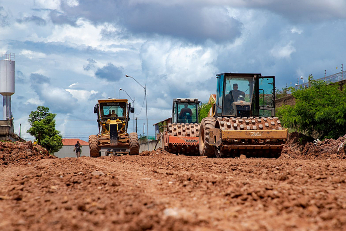 Bairro Lagoa ultrapassa a marca de quatro quilômetros de asfalto e drenagem - News Rondônia