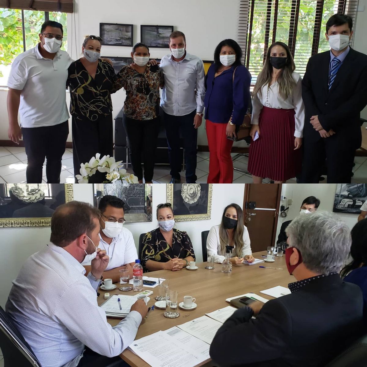 Vereador Gilber Mercês participa de reunião com prefeito Hildon Chaves e discute sobre Carteira Municipal do Autista - News Rondônia