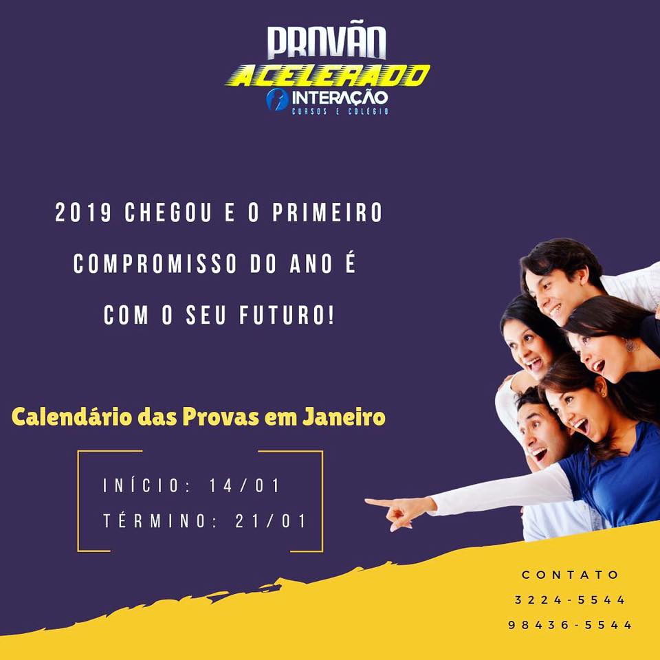 NOVO PROVÃO ACELERADO INTERAÇÃO - News Rondônia