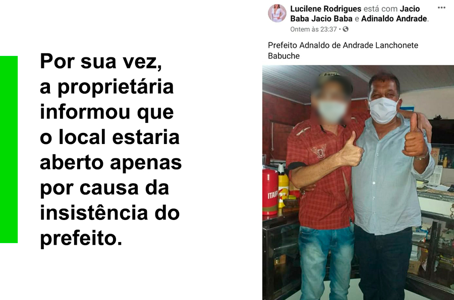 FLAGRANTE: NO BAR, PREFEITO 'RASGA' O PRÓPRIO DECRETO E AFIRMA QUE VAI DENUNCIAR POLICIAIS AO GOVERNADOR - News Rondônia