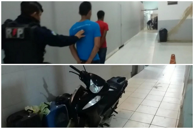 RASTREADA: Ex-presidiários são presos com moto furtada na zona sul - News Rondônia