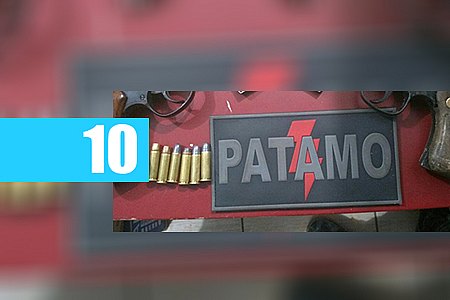 NA LESTE: PATAMO PRENDE SUSPEITO COM MUNIÇÃO DE REVÓLVER CALIBRE TRINTA E OITO - News Rondônia