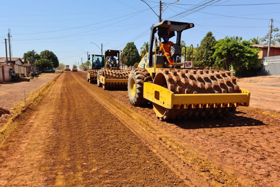 Governo de Rondônia reinicia maior obra de pavimentação asfáltica urbana da história de Rolim de Moura - News Rondônia