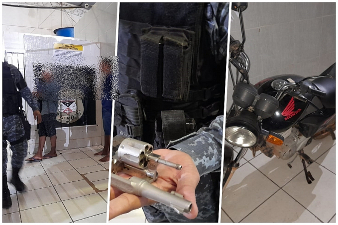 Adolescentes são apreendidos com arma durante roubo na zona leste - News Rondônia