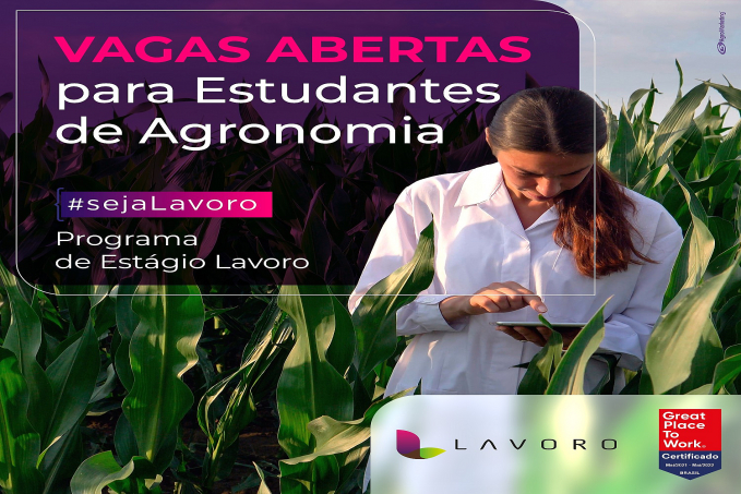 VAGAS DE EMPREGO: Programa de Estágio Lavoro 2022 - News Rondônia