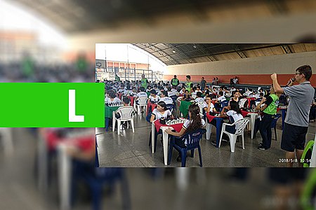DURANTE FASE MUNICIPAL DO JOER, MAIS DE 100 ALUNOS SE ENFRENTARAM NO XADREZ EM CACOAL - News Rondônia